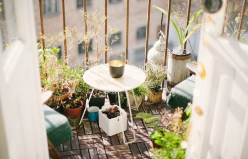Kit de jardinage pour balcon