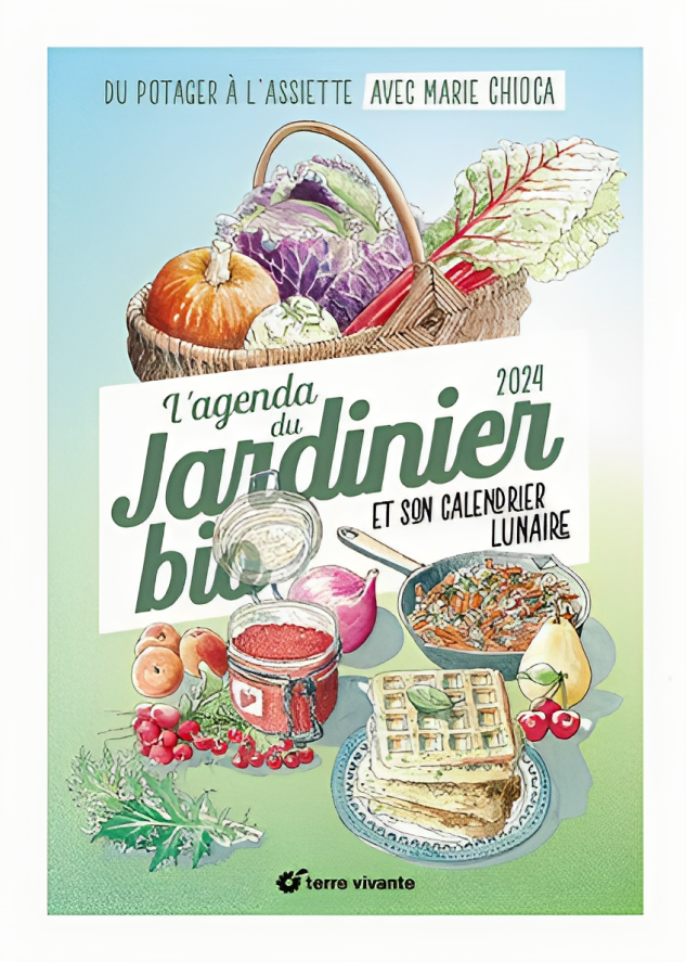 Agenda du jardinier bio 2024 – Terre vivante