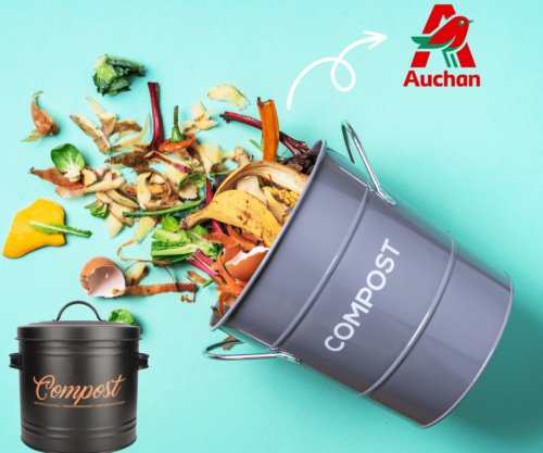 Obtenez un kit complet de compostage chez Auchan pour moins de 35 euros